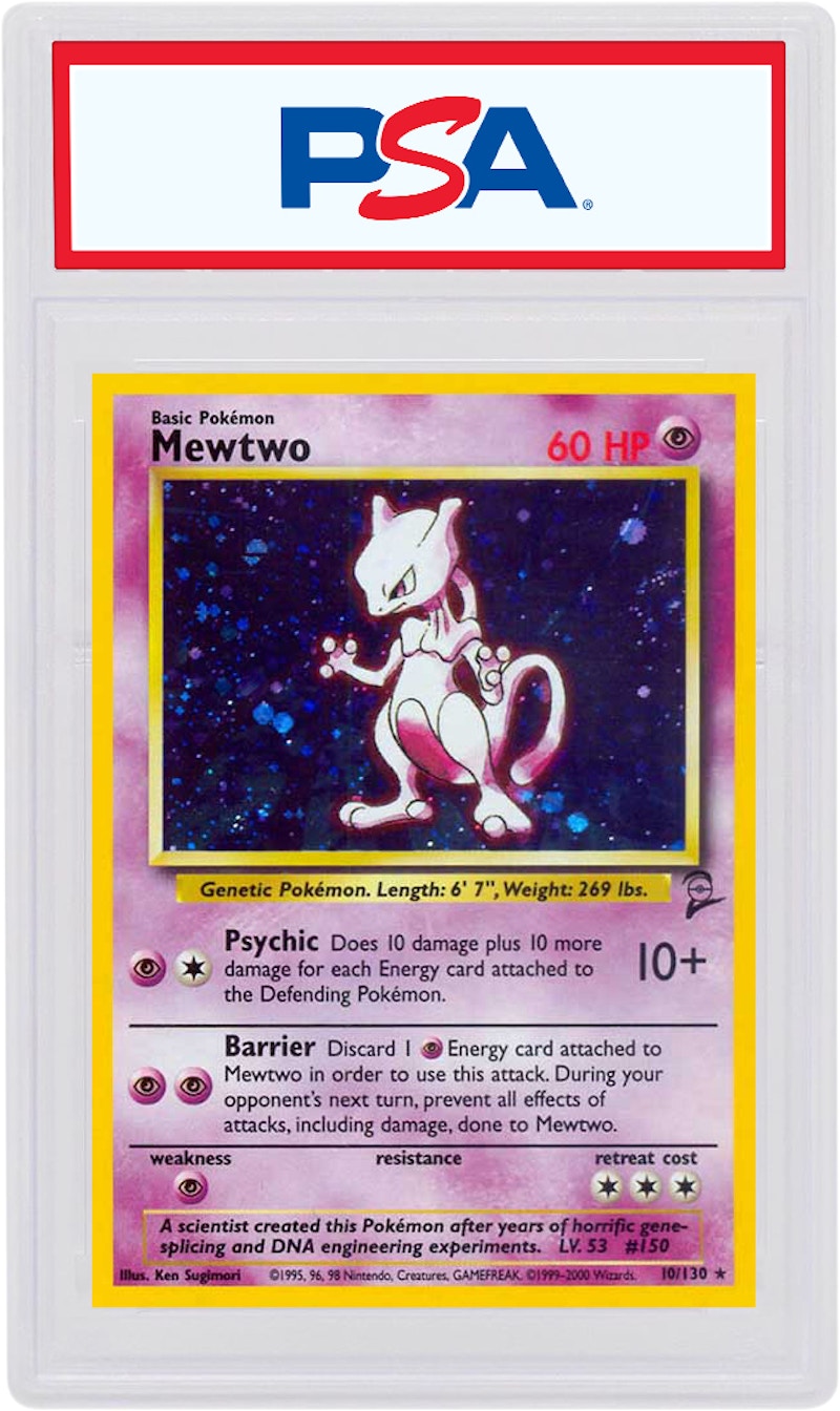 Mewtwo Base Set 2 Card Holo Munimorogobpe 