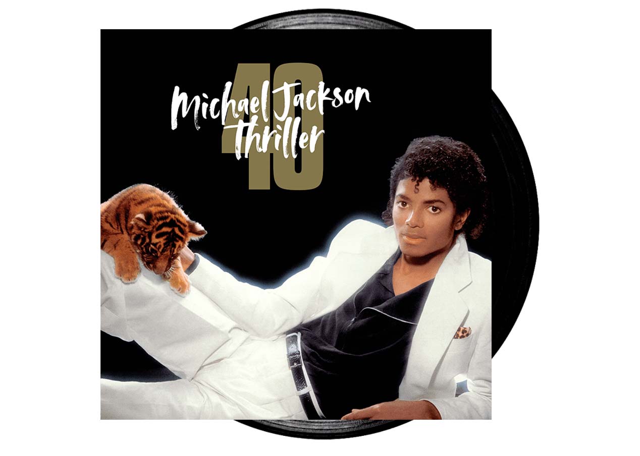 Michael Jackson Thriller 40th Anniversary LP Vinyl Black - JP