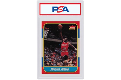 Michael Jordan 1986 Fleer Rookie #57 (PSA or BGS Graded) - 1986 - US Michael Jordan 1986 Fleer Rookie #57 (PSA or BGS Graded) - 1986 - US
