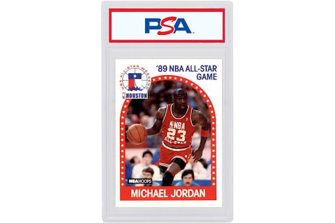 Michael Jordan 1989 Hoops All-Star #21 (PSA or BGS Graded) 1989 US