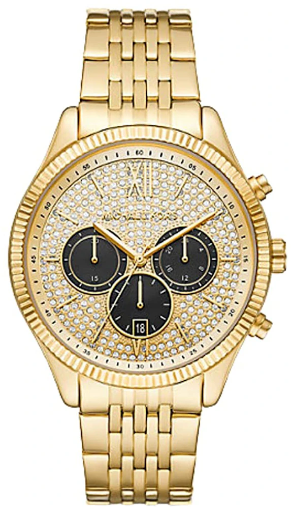 Michael Kors Benning Pave MK8743 40mm in Stainless Steel - US