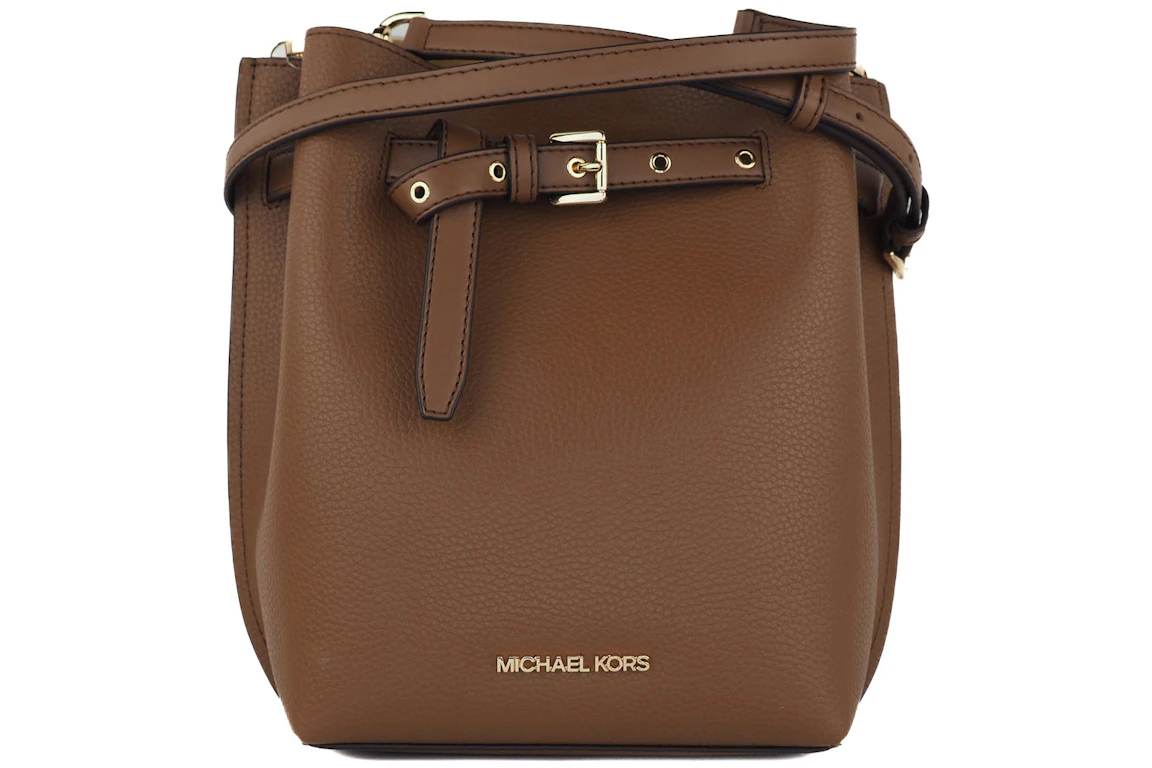 Michael Kors Emilia Bucket Bag Small Brown