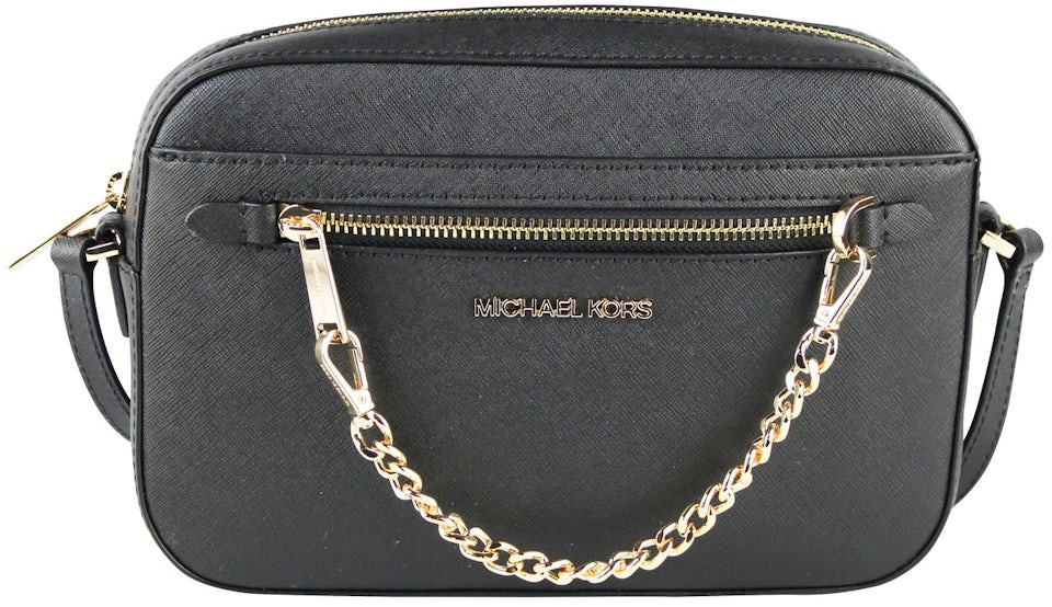Michael Kors Women's Jet Set Item Crossbody Bag No Size (Black)
