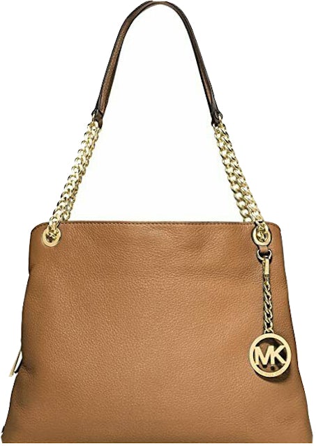 Michael Kors Monogram chain-trim Shoulder Bag - Farfetch
