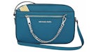 Michael Kors Jet Set Top Zip Tote Bag Large Lagoon