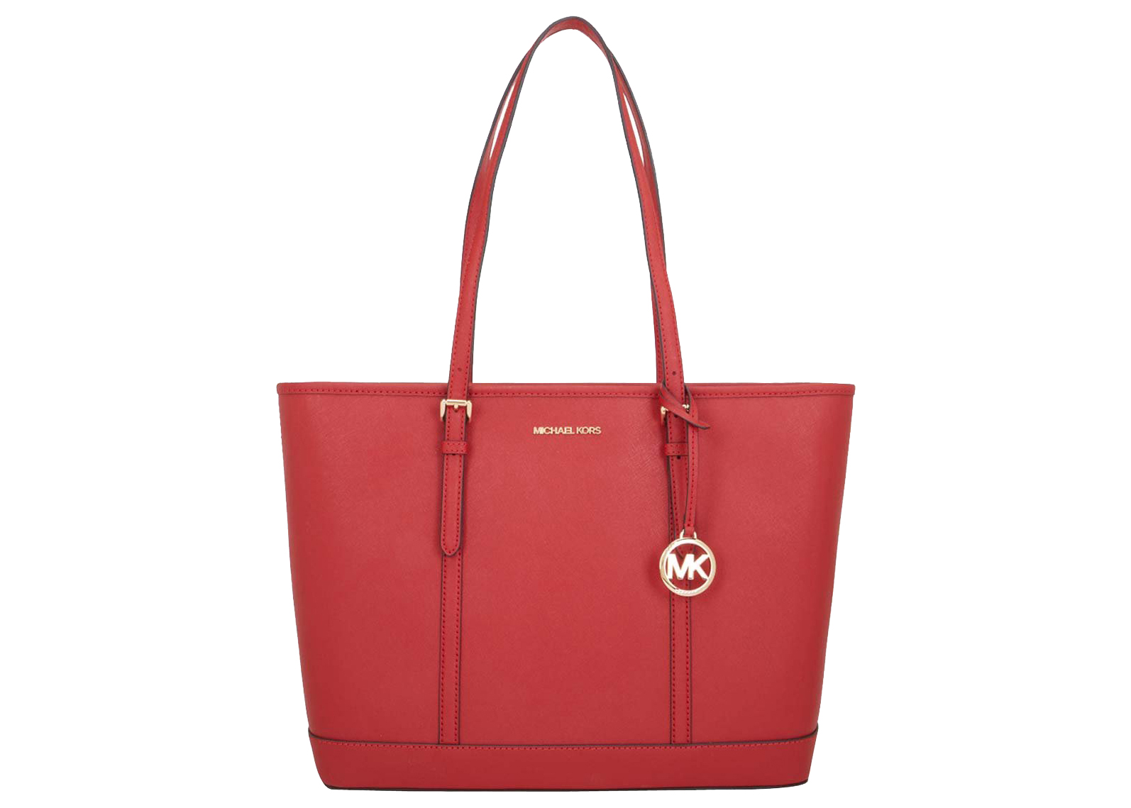 red jet set michael kors bag