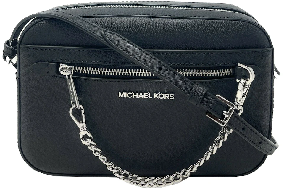 Michael kors purses black and silver Clearance