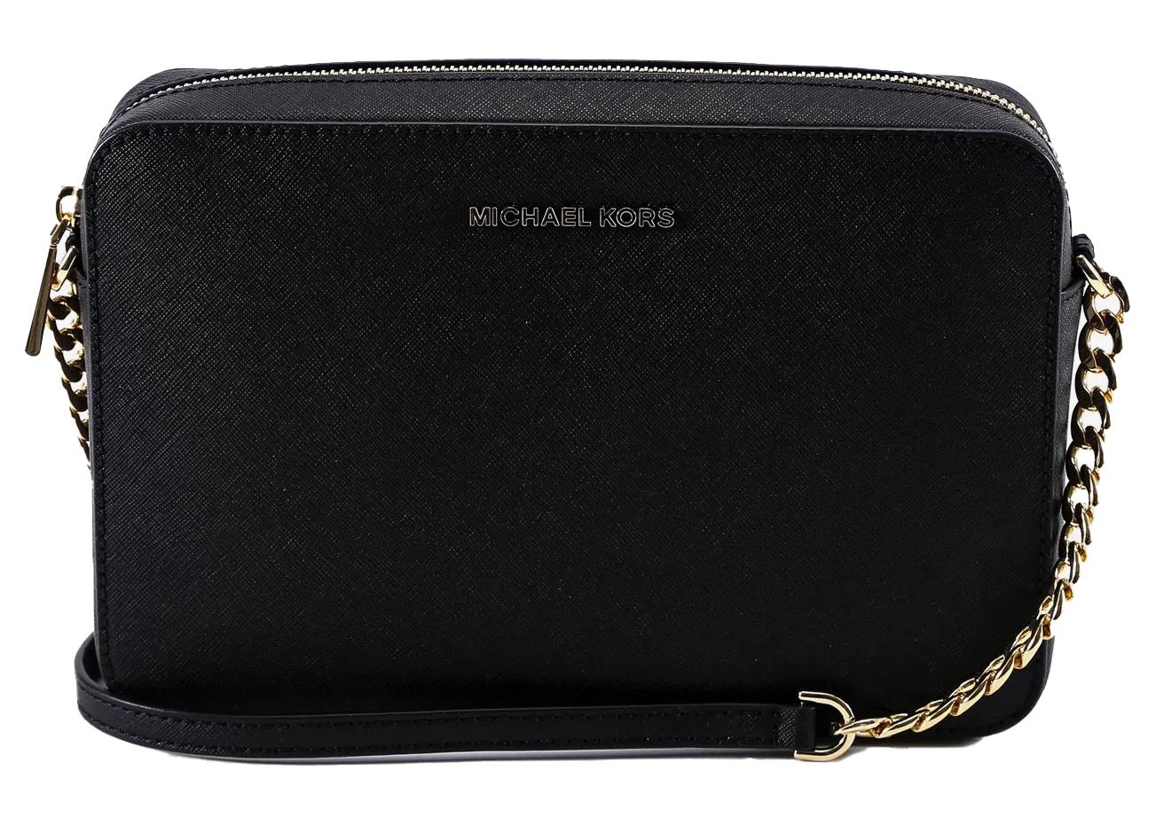 Leather crossbody bag Michael Kors Black in Leather - 42043647
