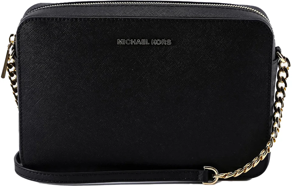 Michael Kors Leather Shoulder Bag Black in Leather - US