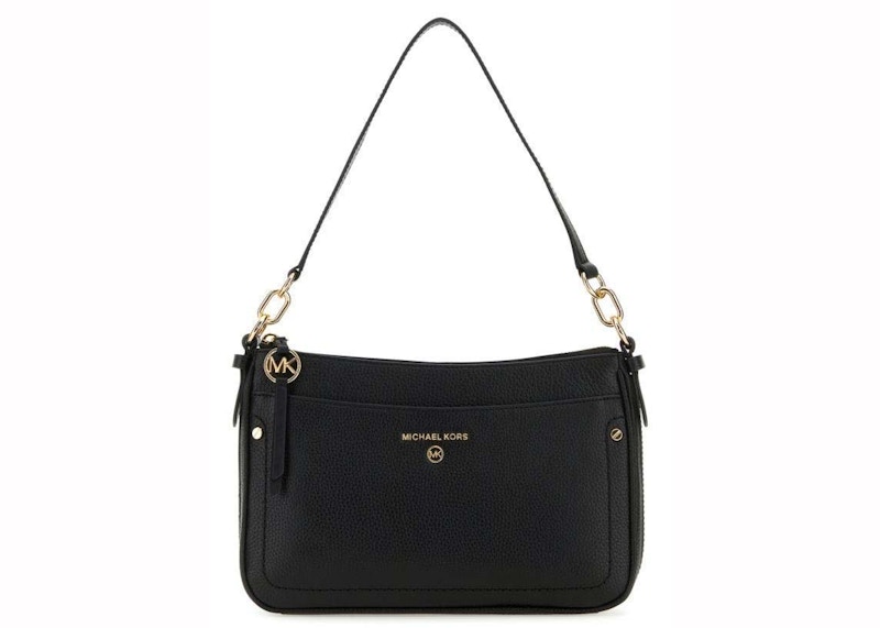 Michael kors black crossbody cheap sale