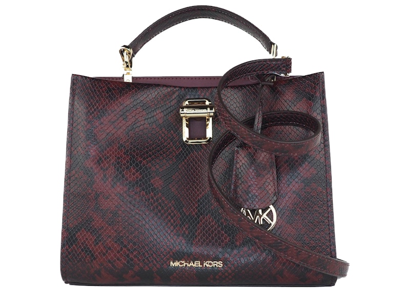 Michael kors python clearance bag sale