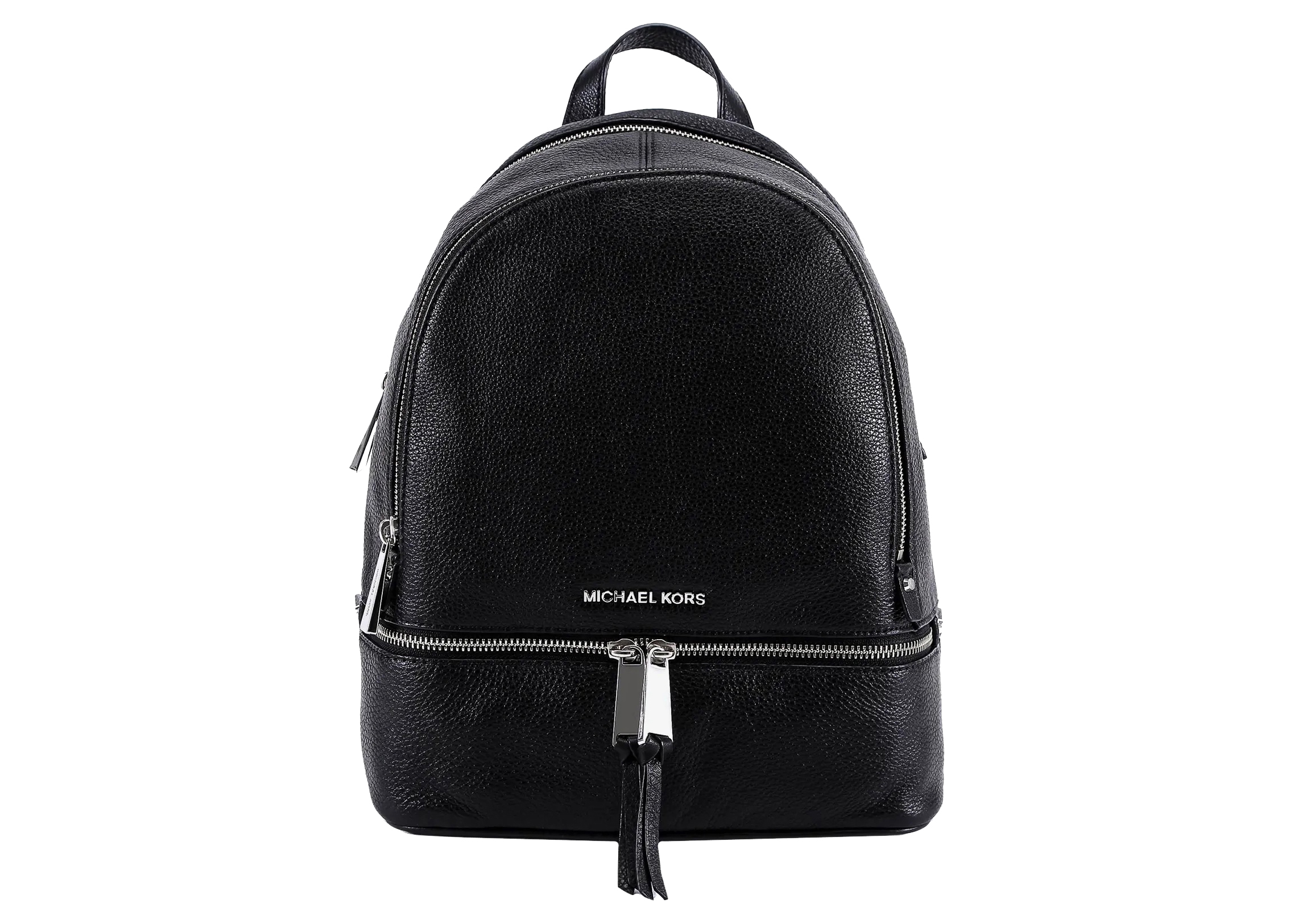Leather backpack Michael Kors Black in Leather - 41199390
