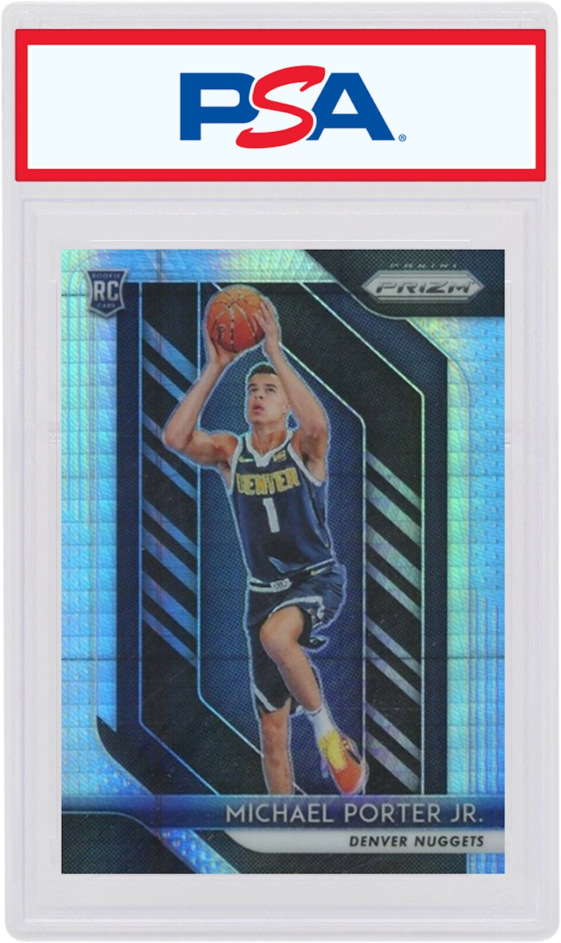 Michael Porter Jr. 2018 Panini Prizm Rookie Hyper #32 (PSA or BGS Graded)