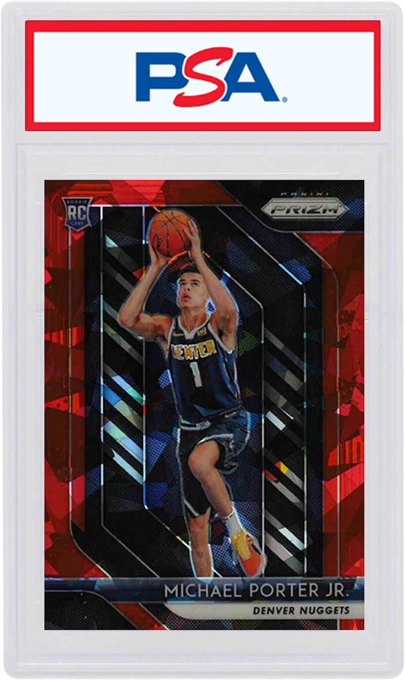 Michael Porter Jr. 2018 Panini Prizm Rookie Red Ice #32 (PSA or BGS Graded)