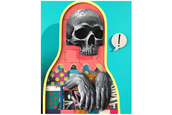 Michael Reeder Primal Chant Giclée Print (Firmado, Edición de 30 ejemplares)