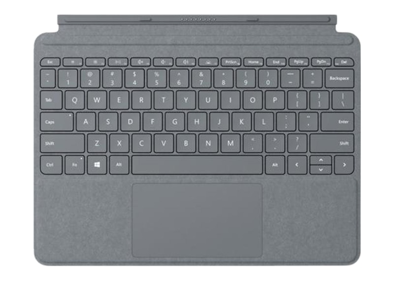 Microsoft Surface Go Signature Type Keyboard Cover KCS-00001 Platinum