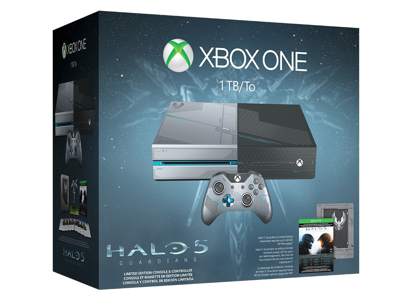 Microsoft Xbox One 1TB Halo 5: Guardians Counsole Bundle KF6