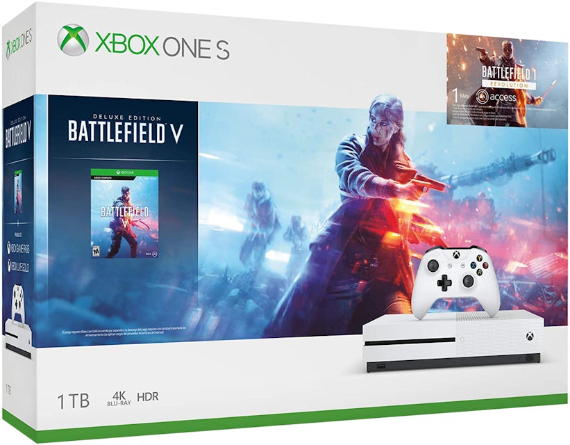 Microsoft Xbox One S 1TB Battlefield V Bundle Console 234-00679 - US