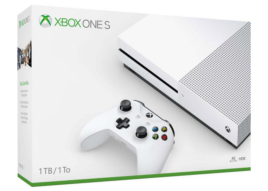 Microsoft Xbox One S 1TB Console White (US Plug) - JP