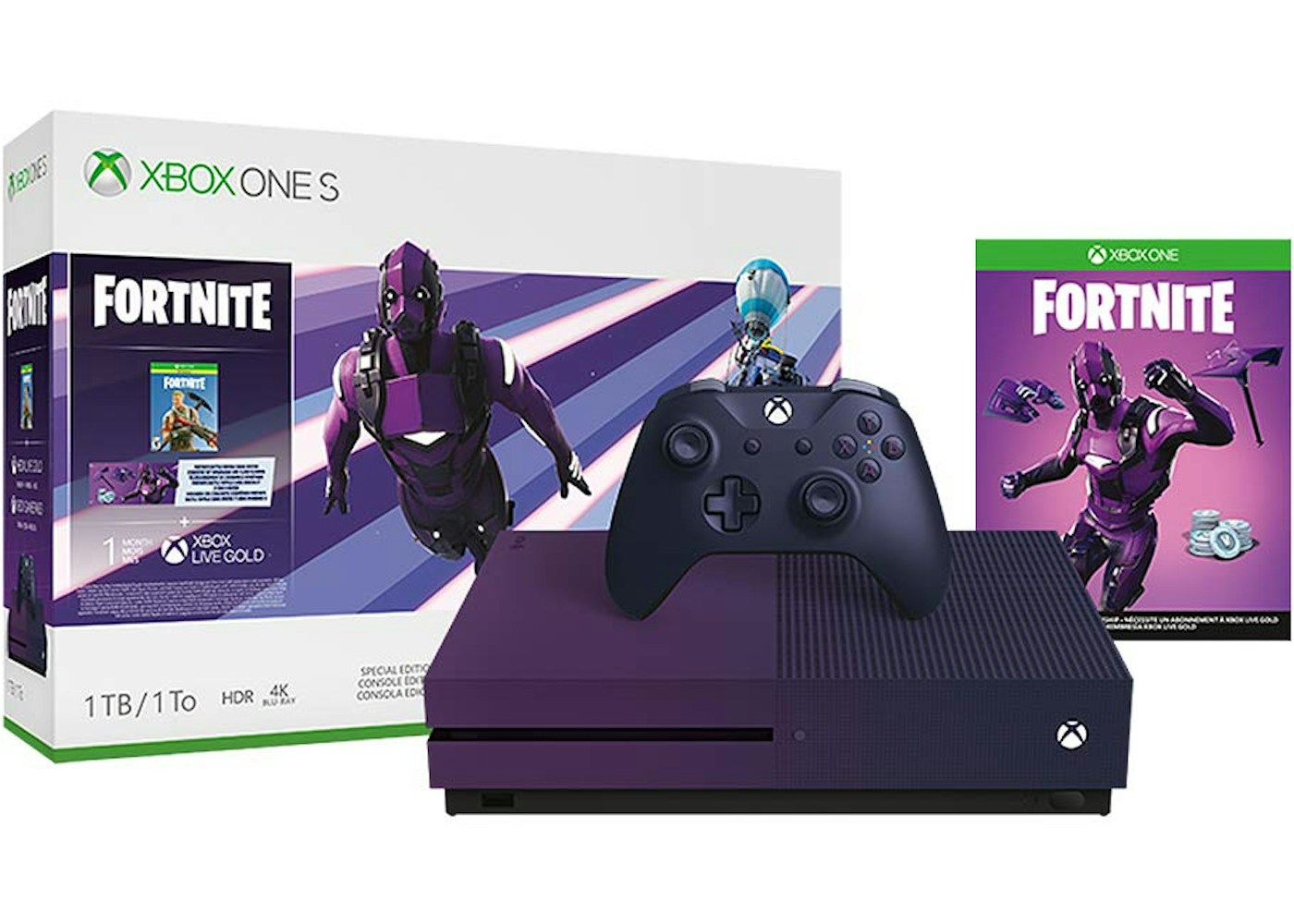 Microsoft Xbox One S 1TB Fortnite Battle Royale Special Edition Console