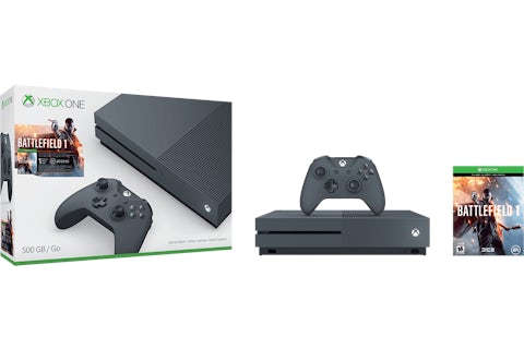 Microsoft Xbox One S 500GB Battlefield Bundle Console (ZZG-00028 Microsoft Xbox One S 500GB Battlefield Bundle Console (ZZG-00028