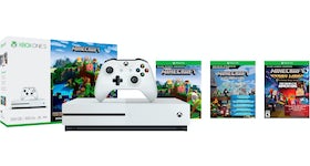 Microsoft Xbox One S 500GB Minecraft Bundle Console (ZQ9-00288) White