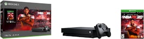 Microsoft Xbox One X 1TB NBA 2k20 Console Bundle (CYV-00343) Black