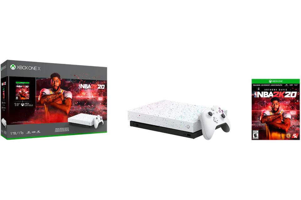 Microsoft Xbox One X 1TB NBA2K20 Console (FMP-00153)