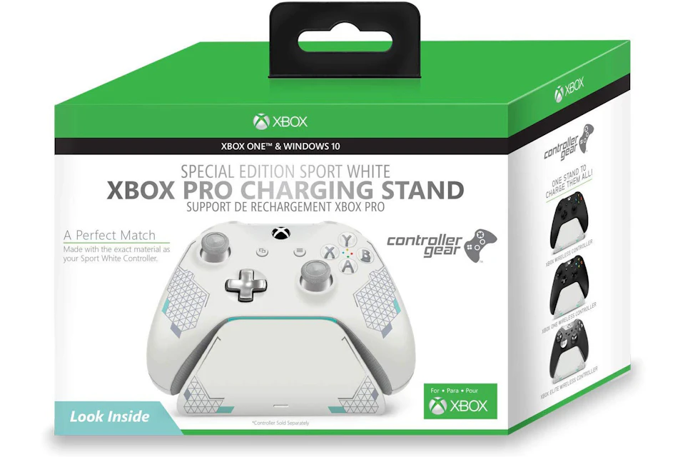 Change throw freezer Microsoft Xbox Pro Controller Gear Charging Stand CSXBOX1RN-00STE Sport  White - US