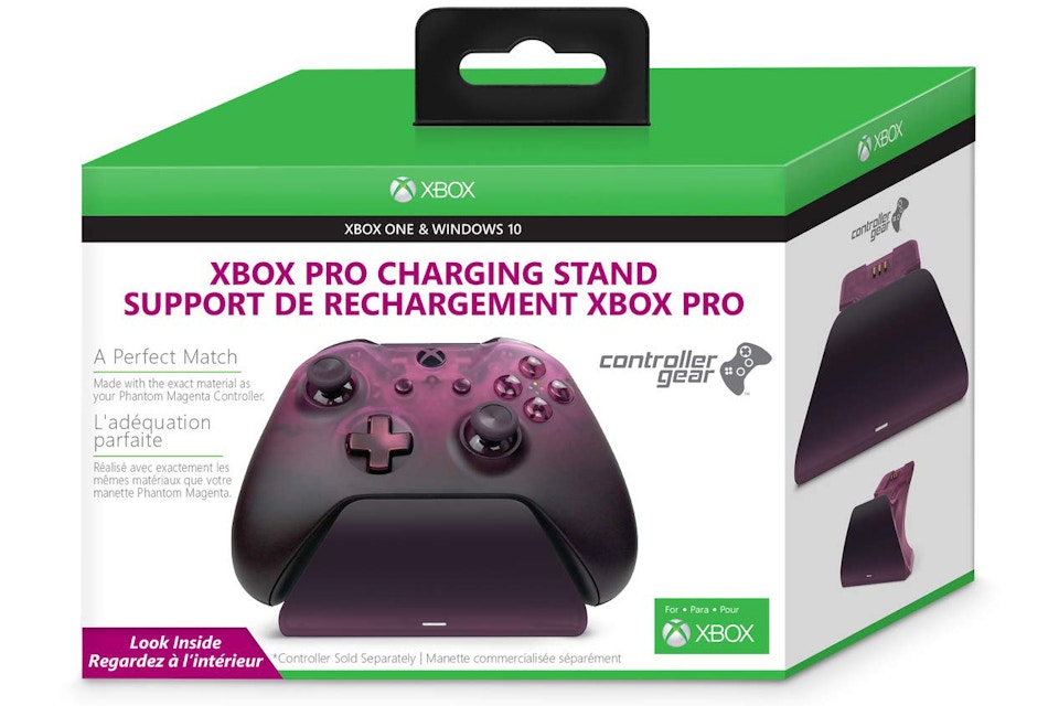 Microsoft Xbox Pro Controller Gear Charging Stand Csxbxxx1r 00phm Phantom Magenta Microsoft Xbox Pro Controller Gear Charging Stand Csxbxxx1r 00phm Phantom Magenta