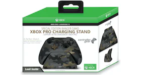 Microsoft Xbox Pro Controller Gear Charging Stand CSXBXXX1R-00RGR Night Ops Camo