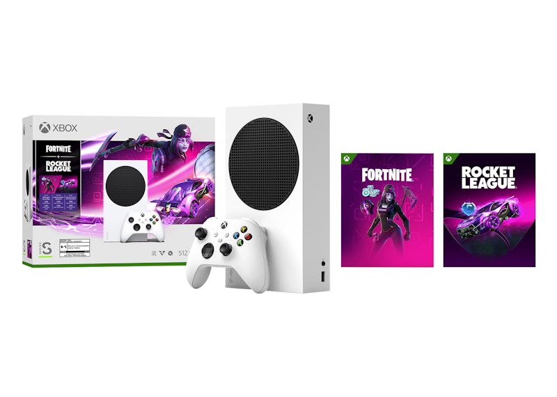 Microsoft Xbox Series S 512GB Fortnite u0026 Rocket League Console Bundle (US  Plug) RRS-00025 - US