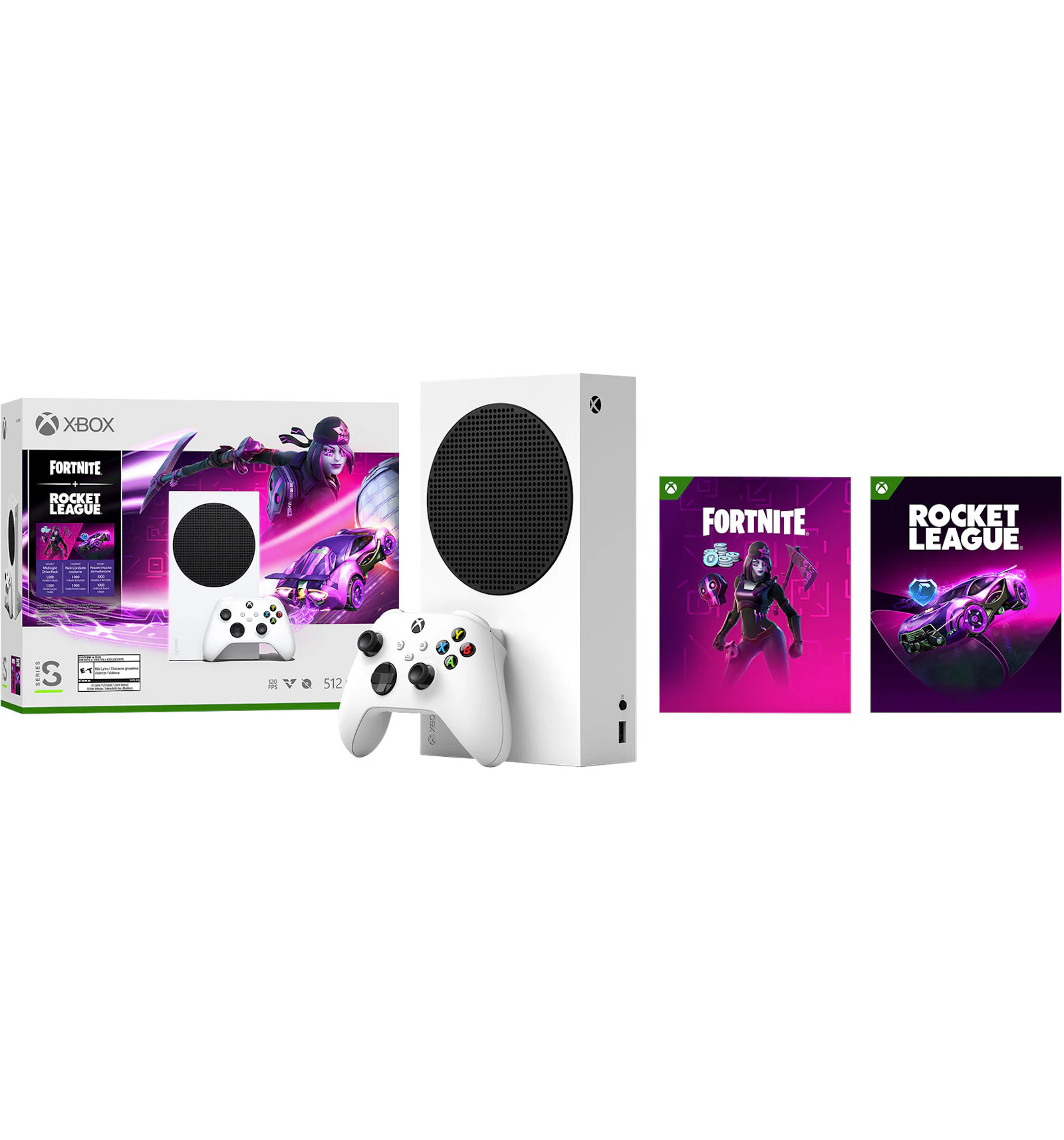 Microsoft Xbox Series S 512GB Fortnite Rocket League Console Bundle US microsoft-xbox-series-s-512gb-fortnite-rocket-league-console-bundle-us