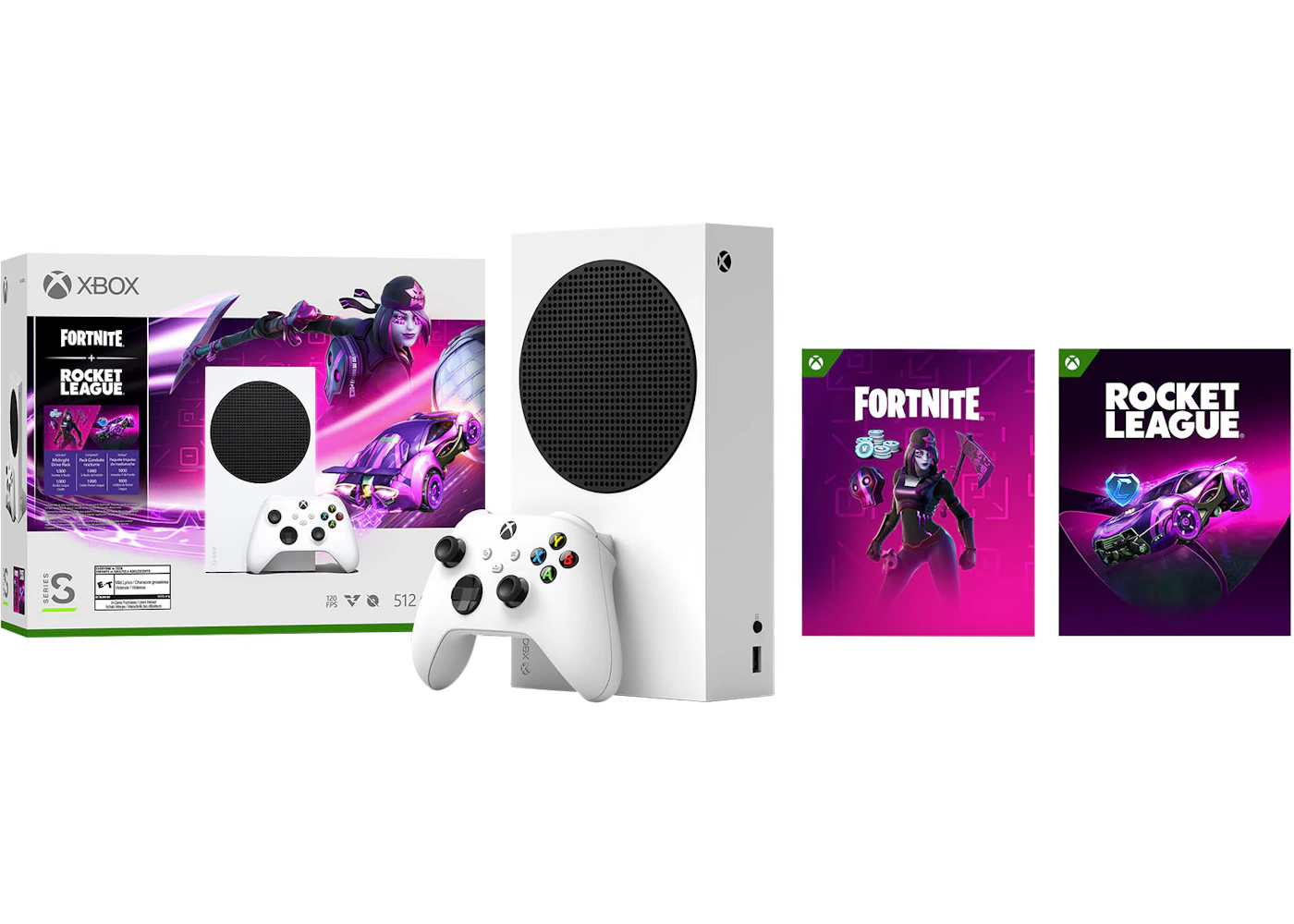 Microsoft Xbox Series S 512GB Fortnite Rocket League Console