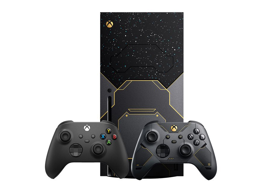 Microsoft Xbox Series X 1TB Halo Infinite Console with Extra ...