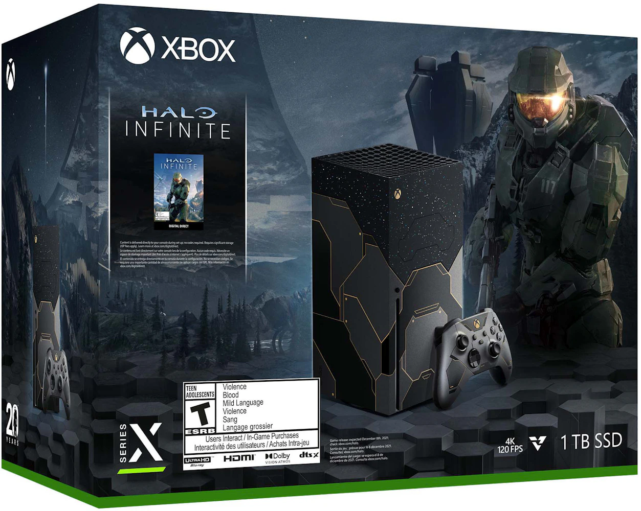 Microsoft Xbox Series X 1TB Halo Infinite Limited Edition Console Bundle  (US Plug) C8Y-00023 - US