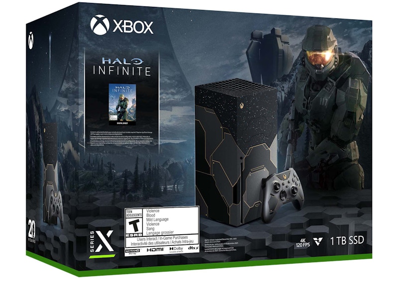 Microsoft Xbox Series X 1TB Halo Infinite Console with Extra