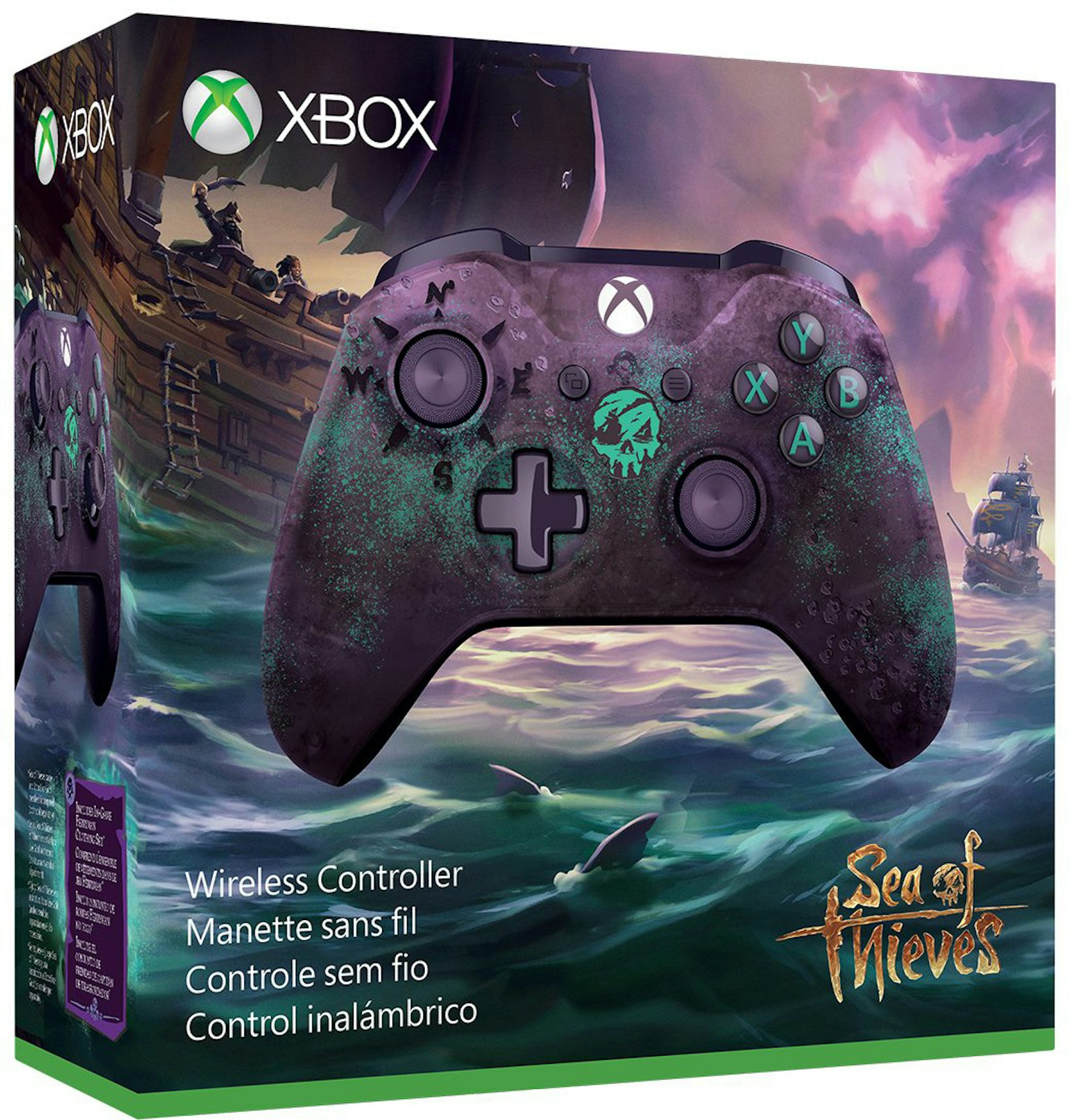 Microsoft Xbox Wireless Controller Sea of Thieves Limited Edition WL3-00078  - US