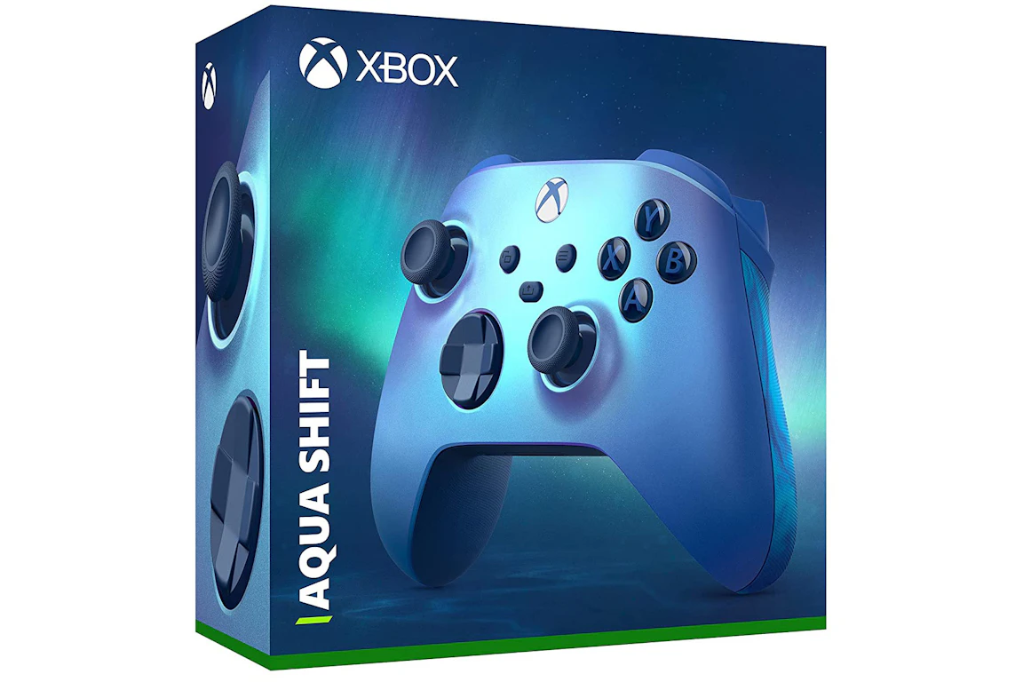 Microsoft Xbox Wireless Controller Special Edition QAU-00026 Aqua Shift