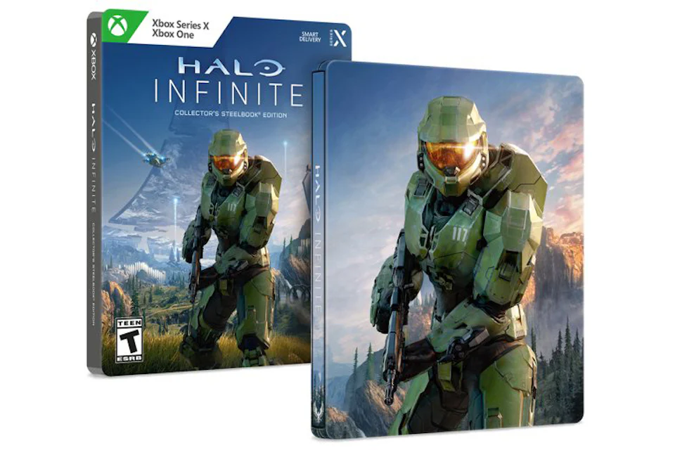 Microsoft Xbox X/One Halo Infinite Collector's Steelbook Edition Video Game