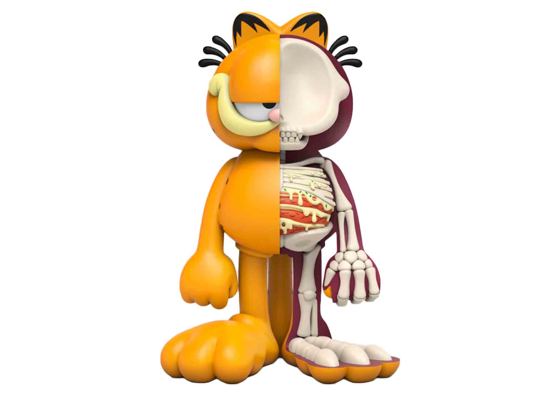 Mighty Jaxx Xxray Garfield Figure Orange - FW21 - JP