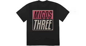Migos Migos Three T-shirt Black