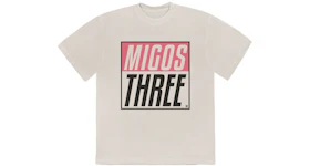Migos Migos Three T-shirt Natural