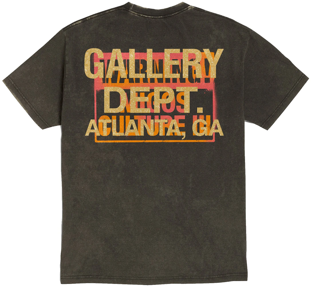 Migos x Gallery Dept. For Culture III Three Skulls T-shirt Washed Black ...