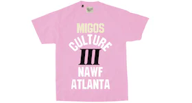 Migos x Gallery Dept. For Culture III YRN T-shirt Pink
