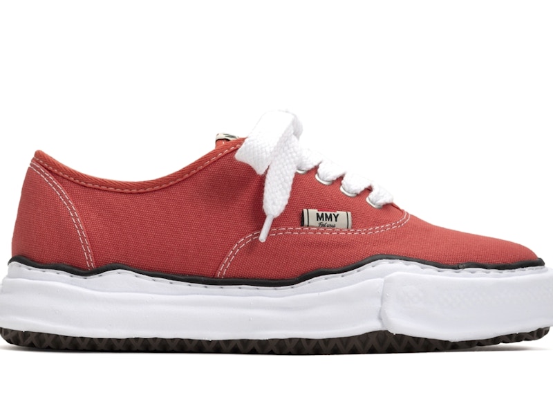 MIHARA YASUHIRO|SNEAKERS (A02FW704 RED) Maison Mihara Yasuhiro Baker OG Sole Canvas Low Red Men's