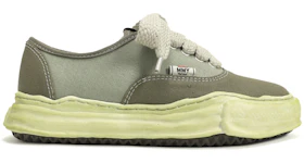 Mihara Yasuhiro Baker OG Sole Over Dyed Canvas Low Green