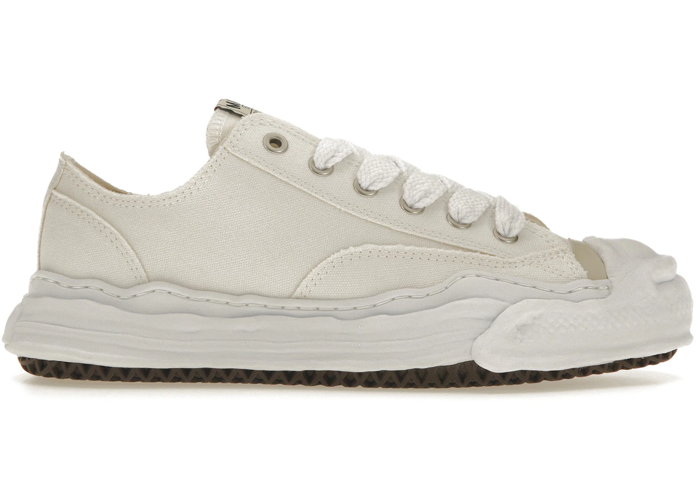 Maison Mihara Yasuhiro Hank OG Sole Canvas Low White Men's