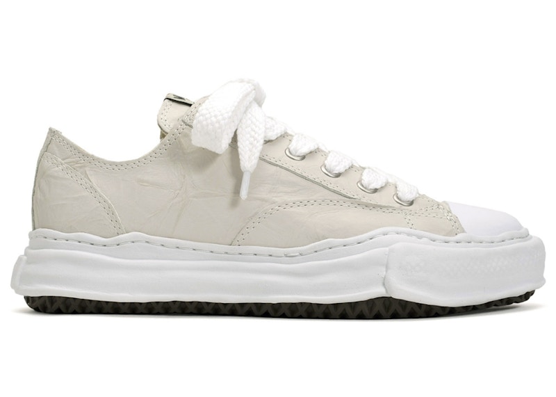 Maison Mihara Yasuhiro Peterson OG Sole PL Leather Low White Men