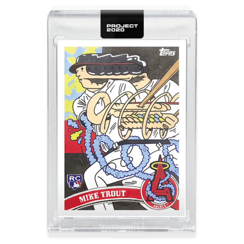 Mike Trout 2011 Topps Project 2020 Ermsy  /2911 #4